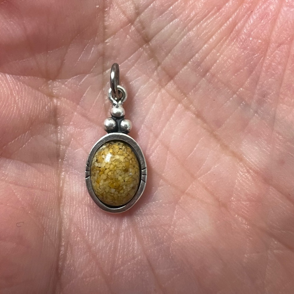 Carolyn Pollack Sandstone Sterling Silver 925 Necklace Pendant or Charm